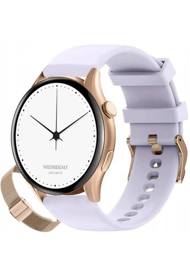 Gravity - Zegarek damski SMARTWATCH GRAVITY GT11-7 RGD/RGD/PR. Rodzaj zegarka: smartwatch