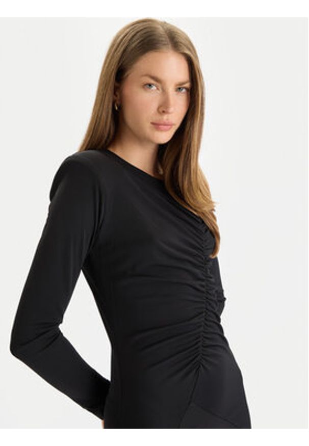 Gaudi Sukienka wieczorowa 521FD14008 Czarny Slim Fit. Kolor: czarny. Materiał: syntetyk. Styl: wizytowy