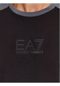 EA7 Emporio Armani T-Shirt 6RPT15 PJ02Z 1200 Czarny Regular Fit. Kolor: czarny. Materiał: bawełna #4