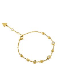 Bransoletka Guess. Materiał: złote. Kolor: złoty #1