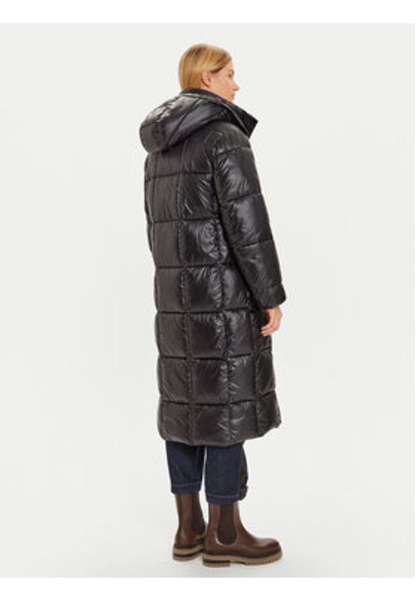 JOOP! Płaszcz zimowy 58 JW244C181 30044189 Czarny Regular Fit. Kolor: czarny. Materiał: syntetyk. Sezon: zima