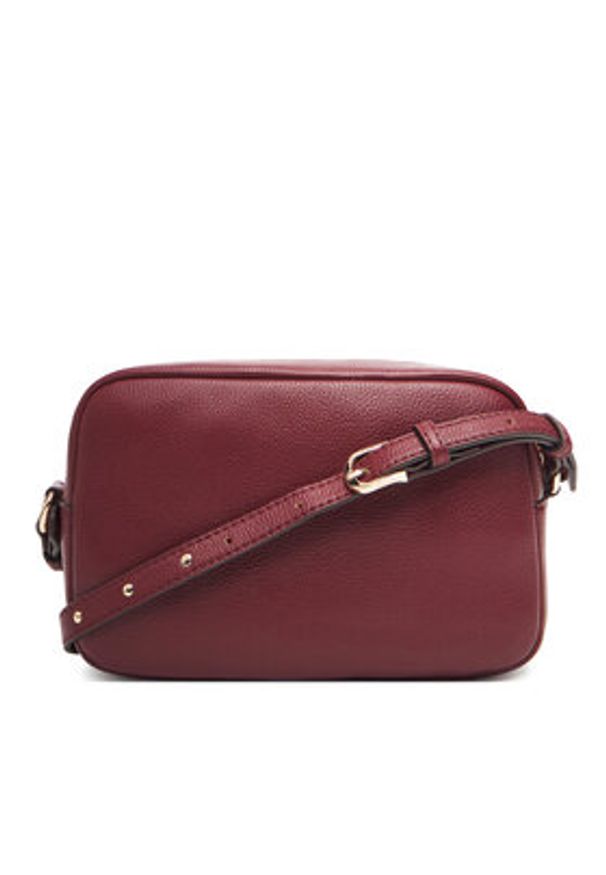 Liu Jo Torebka Ecs S Camera Case AF5137 E0058 Bordowy. Kolor: czerwony. Materiał: skórzane