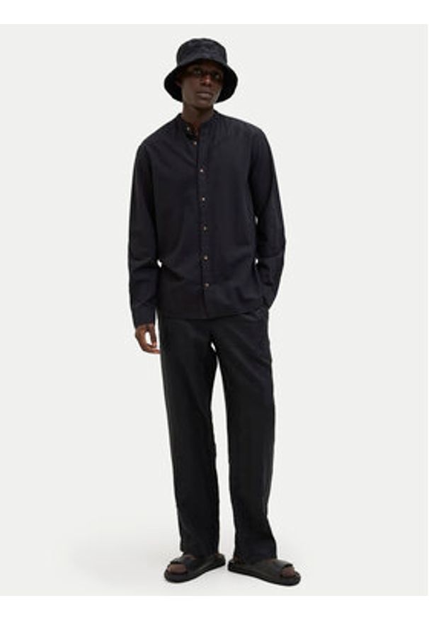Jack & Jones - Jack&Jones Koszula Summer 12269319 Czarny Comfort Fit. Kolor: czarny. Materiał: bawełna