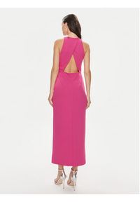 Imperial Sukienka koktajlowa AERNHAW Różowy Slim Fit. Kolor: różowy. Materiał: syntetyk. Styl: wizytowy #3