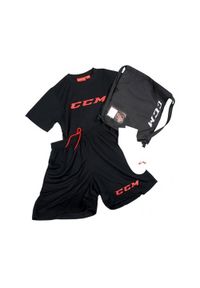 Łyżwy hokejowe CCM Jetspeed FT6 Pro 4.5 dla dorosłych (38 EU). Kolor: czarny. Materiał: dresówka #1