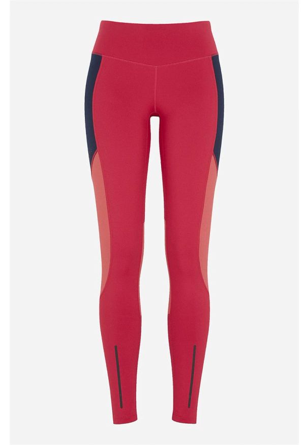 Craft - Legginsy Advanced essence warm tights. Kolor: czerwony. Materiał: poliester, guma, jersey