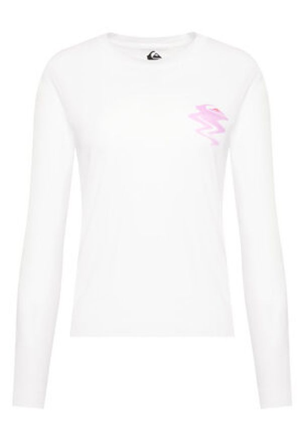 Quiksilver Bluzka EQWZT03200 Biały Regular Fit. Kolor: biały. Materiał: bawełna