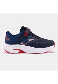 Buty do biegania dla dzieci Joma 2403 Speed Jr. Zapięcie: rzepy. Kolor: czerwony, niebieski, wielokolorowy. Materiał: syntetyk, materiał. Szerokość cholewki: normalna