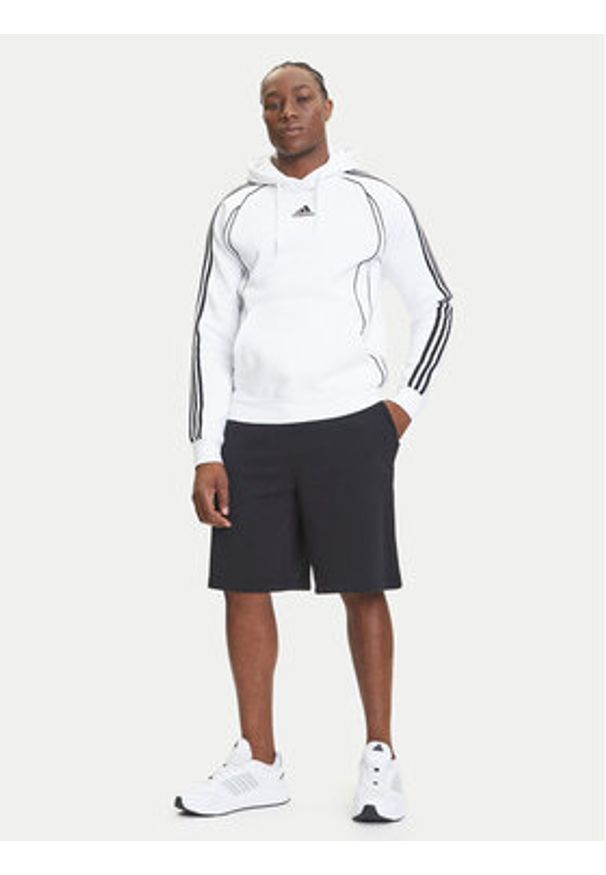 Adidas - adidas Bluza adicolor Teamgeist JY6393 Biały Regular Fit. Kolor: biały. Materiał: bawełna