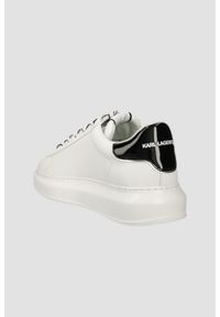 Karl Lagerfeld - KARL LAGERFELD Białe sneakersy Kapri Mens Neonft Lo Lace, Rozmiar 41. Kolor: biały #3