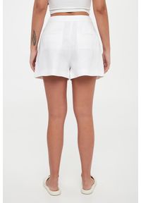 Armani Exchange - Szorty damskie lniane ARMANI EXCHANGE. Materiał: len #5