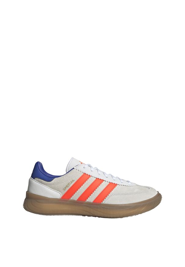 Adidas - Buty do piłki ręcznej adidas HB Spezial Pro. Kolor: biały, czerwony, wielokolorowy, niebieski
