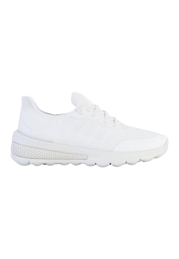 Tenisówki Geox Model D Spherica Actif A Kolor Biały. Kolor: biały. Materiał: tkanina. Sport: turystyka piesza