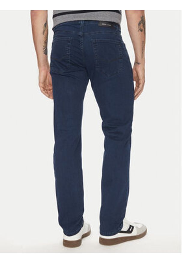 Pierre Cardin Jeansy C7 34510.8147 Granatowy Tapered Fit. Kolor: niebieski