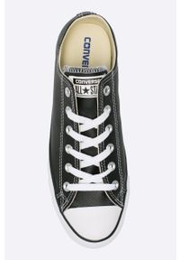Converse - Tenisówki. Nosek buta: okrągły. Zapięcie: sznurówki. Kolor: czarny. Materiał: syntetyk, materiał, skóra, guma. Szerokość cholewki: normalna #2