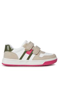 TOMMY HILFIGER - Tommy Hilfiger Sneakersy T1A9-32954-1434Y609 S Beżowy. Kolor: beżowy #1
