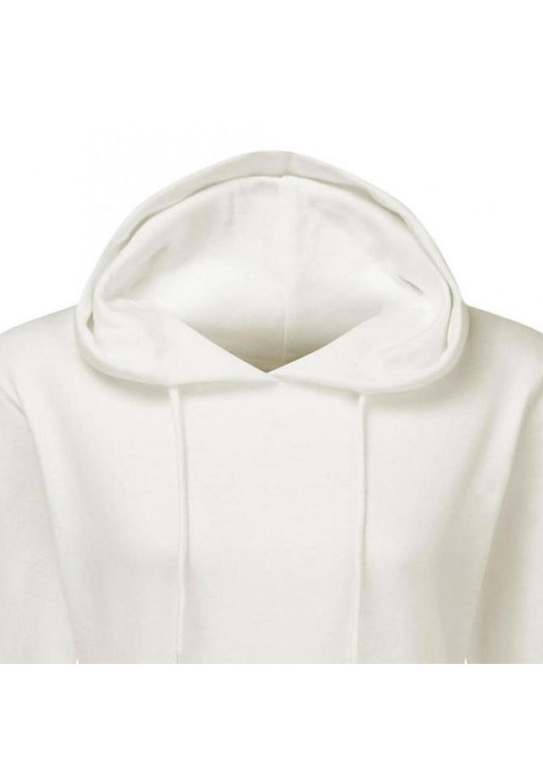 SG - Bluza Damska Z Kapturem. Typ kołnierza: kaptur. Kolor: biały