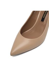Gino Rossi - GINO ROSSI Czółenka V255-03 Beżowy. Kolor: beżowy. Materiał: skóra. Obcas: na szpilce #4