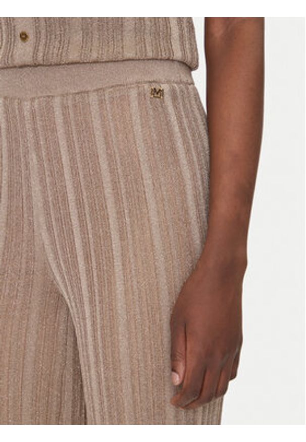 Marciano Guess Spodnie materiałowe 5GGB32 5811Z Beżowy Regular Fit. Kolor: beżowy. Materiał: syntetyk