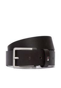 TOMMY HILFIGER - Tommy Hilfiger Pasek Męski Olivier 3.5 Ext AM0AM13755 Brązowy. Kolor: brązowy. Materiał: skóra #1