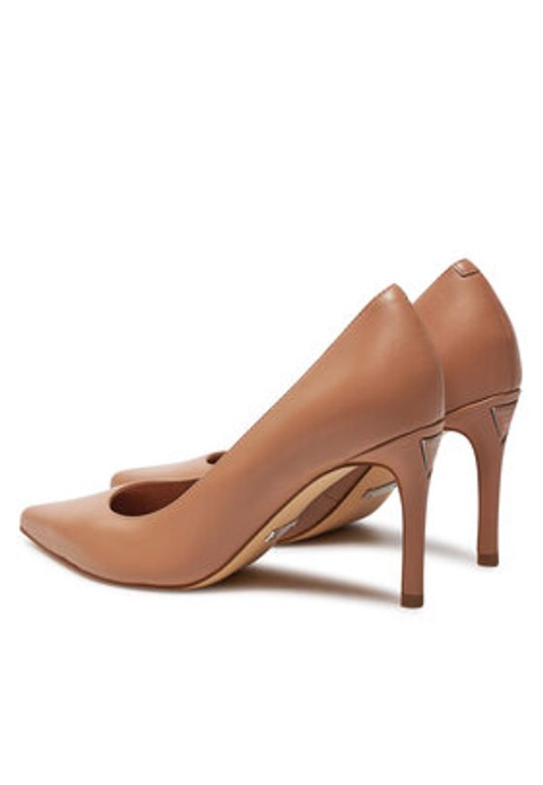 Guess Szpilki Rippy2 FLFRPP LEA08 Beżowy. Kolor: beżowy. Materiał: skóra. Obcas: na szpilce