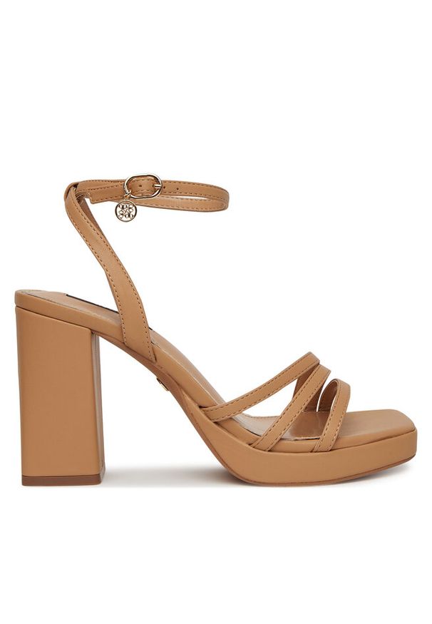 Sandały Nine West. Kolor: beżowy