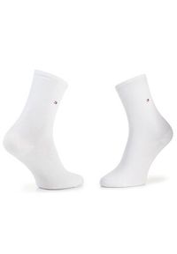 TOMMY HILFIGER - Tommy Hilfiger Skarpety długie 371221 Biały. Kolor: biały. Materiał: materiał #2