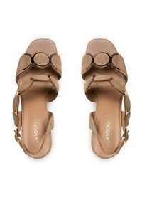 Lasocki Sandały WYL3119-2Z Beżowy. Kolor: beżowy. Materiał: zamsz, skóra #4