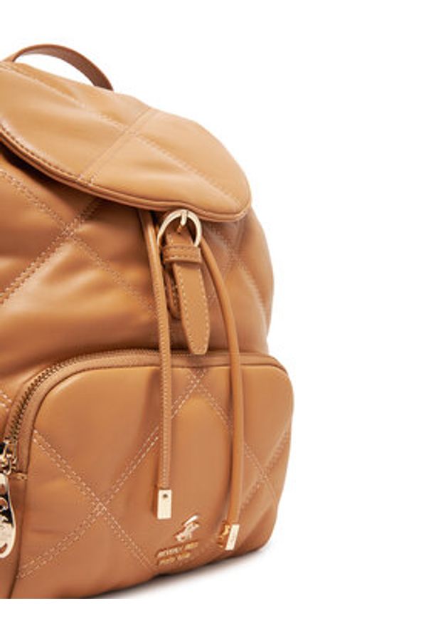 Beverly Hills Polo Club Plecak CEO-BHPC-C-009-08 Beżowy. Kolor: beżowy. Materiał: materiał, syntetyk