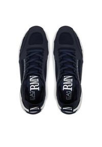 EA7 Emporio Armani Sneakersy X8X174 XK377 U547 Niebieski. Kolor: niebieski. Materiał: skóra #4