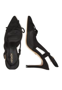 DeeZee Sandały AU-8268-10 Czarny. Kolor: czarny. Materiał: materiał