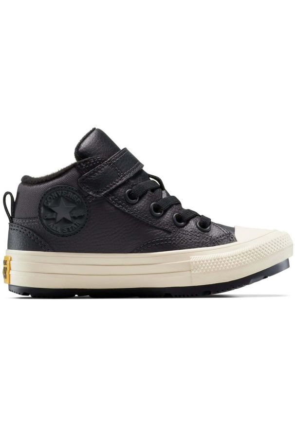 Buty sportowe dla dzieci Converse Chuck Tlr As Malden Strt Boot. Okazja: na uczelnię. Kolor: czarny. Materiał: skóra ekologiczna, materiał. Sport: joga i pilates