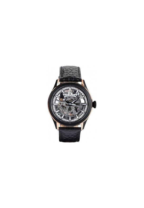 CARL VON ZEYTEN ZEGAREK WILDSEE CVZ0065RBK. Materiał: skóra. Styl: vintage, elegancki