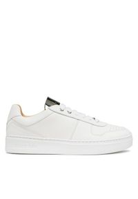 Philipp Plein - PHILIPP PLEIN Sneakersy Lo-Top Sneaker AABS MSC3715 PLE010N Biały. Kolor: biały. Materiał: skóra