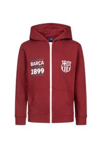 Bluza Dziecięca FC Barcelona Bordeaux 116 - Styl i Komfort. Kolor: czerwony. Sport: piłka nożna #1