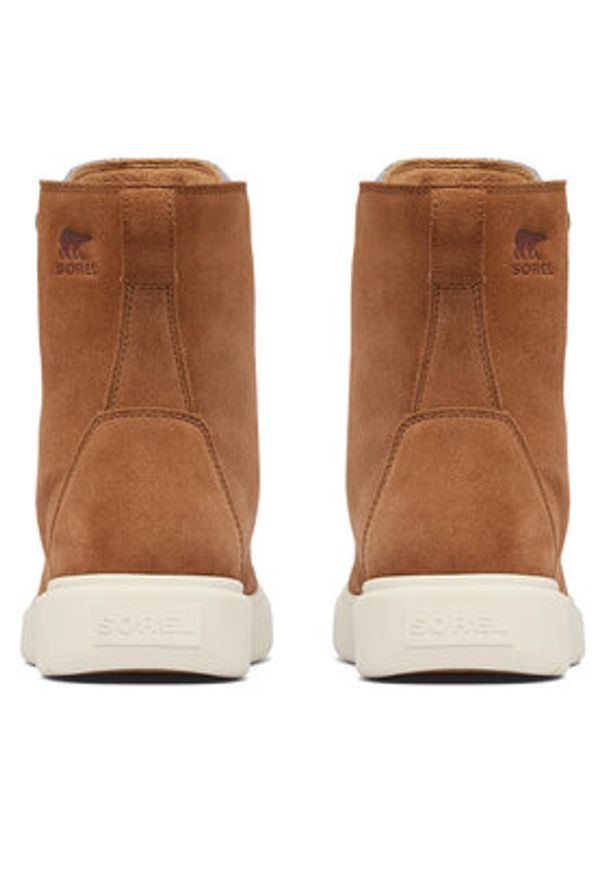 sorel - Sorel Botki Explorer III Joan 2077951242 Brązowy. Kolor: brązowy. Materiał: zamsz, skóra