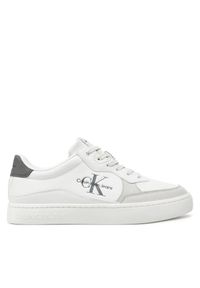 Sneakersy Calvin Klein Jeans. Kolor: biały
