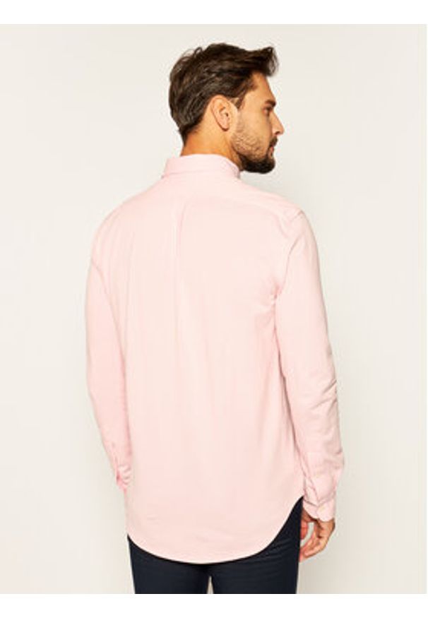 Polo Ralph Lauren Koszula Classics 710654408049 Różowy Regular Fit. Typ kołnierza: polo. Kolor: różowy. Materiał: bawełna