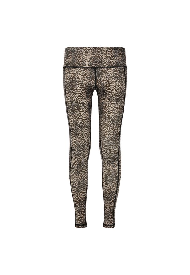 ENDURANCE - Legginsy dziewczęce Endurance Florencen. Kolor: niebieski, wielokolorowy, brązowy. Styl: sportowy