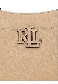 Lauren Ralph Lauren - LAUREN RALPH LAUREN Torebka Cameryn 431970152006 Beżowy. Kolor: beżowy. Materiał: skórzane #7