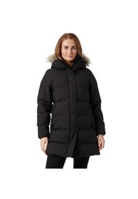 Kurtka uniwersalna damska Helly Hansen Blossom Puffy Parka. Typ kołnierza: kaptur. Kolor: czarny. Materiał: syntetyk. Długość: długie