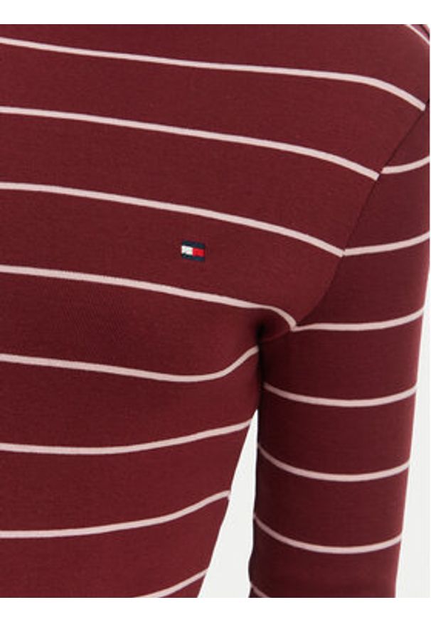 TOMMY HILFIGER - Tommy Hilfiger Bluzka New Cody WW0WW40589 Czerwony Slim Fit. Kolor: czerwony. Materiał: bawełna