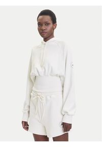 Adidas by Stella McCartney - adidas by Stella McCartney Bluza KA0640 Beżowy Loose Fit. Kolor: beżowy. Materiał: bawełna