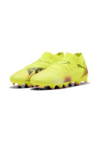 Puma - Młodzieżowe buty piłkarskie FUTURE 8 PRO FG/AG PUMA. Kolor: żółty, wielokolorowy, różowy, czarny. Sport: piłka nożna