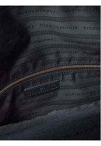 TOMMY HILFIGER - Tommy Hilfiger Torebka Th Logotape Med Crossover AW0AW17692 Granatowy. Kolor: niebieski. Materiał: skórzane #4