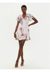 Ted Baker Sukienka koktajlowa 276317 Różowy Regular Fit. Kolor: różowy. Materiał: syntetyk. Styl: wizytowy #5