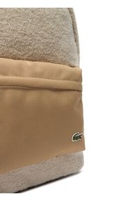 Lacoste Plecak NU5095NZ Beżowy. Kolor: beżowy. Materiał: materiał #5