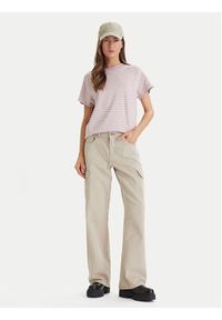 G-Star RAW - G-Star Raw T-Shirt D24512-D979 Fioletowy Regular Fit. Kolor: fioletowy. Materiał: bawełna #2