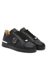 Philipp Plein - PHILIPP PLEIN Sneakersy PAES USC0768 PLE005N0202 Czarny. Kolor: czarny. Materiał: skóra #6