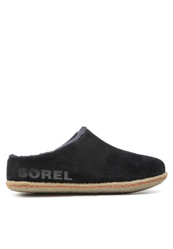 sorel - Sorel Kapcie Youth Lanner Ridge™ II NY3926 Czarny. Kolor: czarny. Materiał: zamsz, skóra